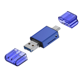 ALLY USB 3.0+Type-c+Lightning Sd Kart Okuyucu - Hızlı Card Reader