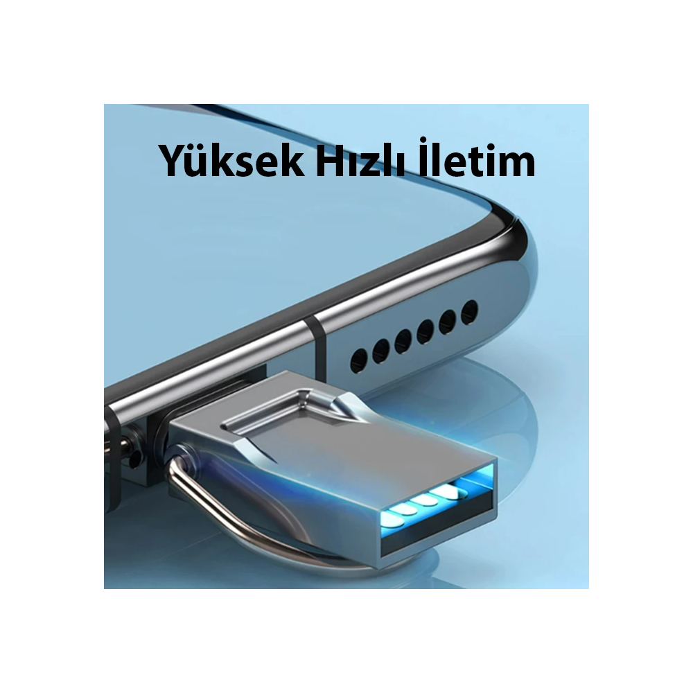 ALLY 64GB Type-c Usb Otg Flash Bellek - USB 2.0 100MB/S Flash Disk