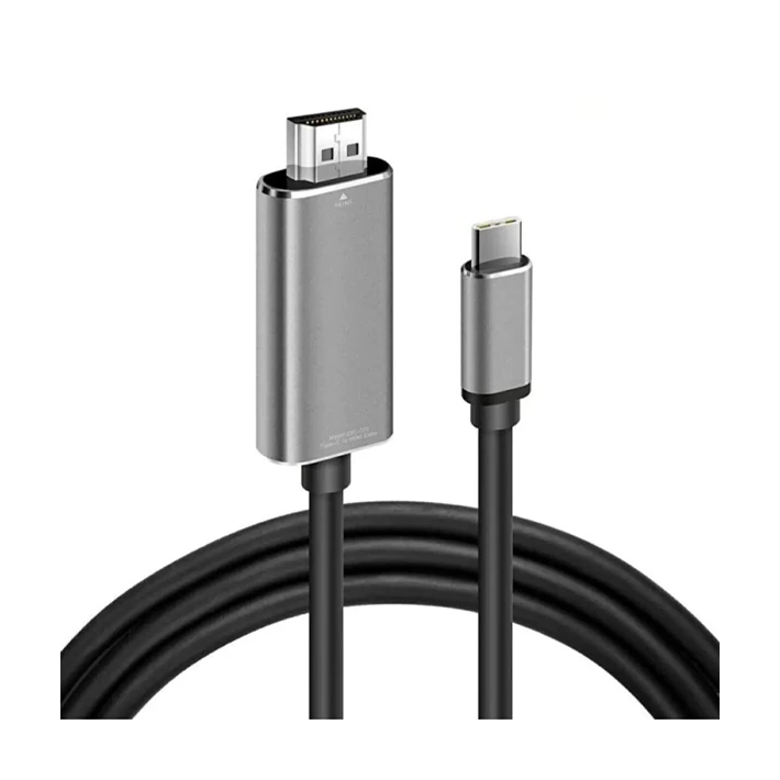 Ally Type-C to HDMİ 4K 60Hz Çevirici Görüntü Kablosu 1.8M - HDTV Proje