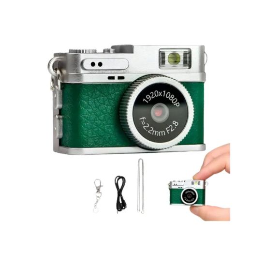 Mini 4K Ultra HD Dijital Kamera 1080P Video IPS Ekran Cep Boy Taşınabi