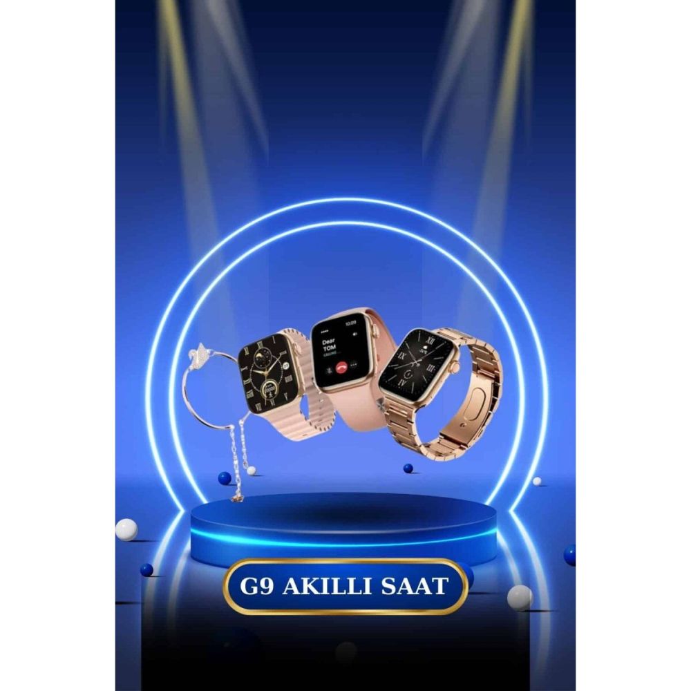 Kadınlar İçin Dokunmatik Ekran Akıllı Saat ve Gamer Kablosuz Bluetooth