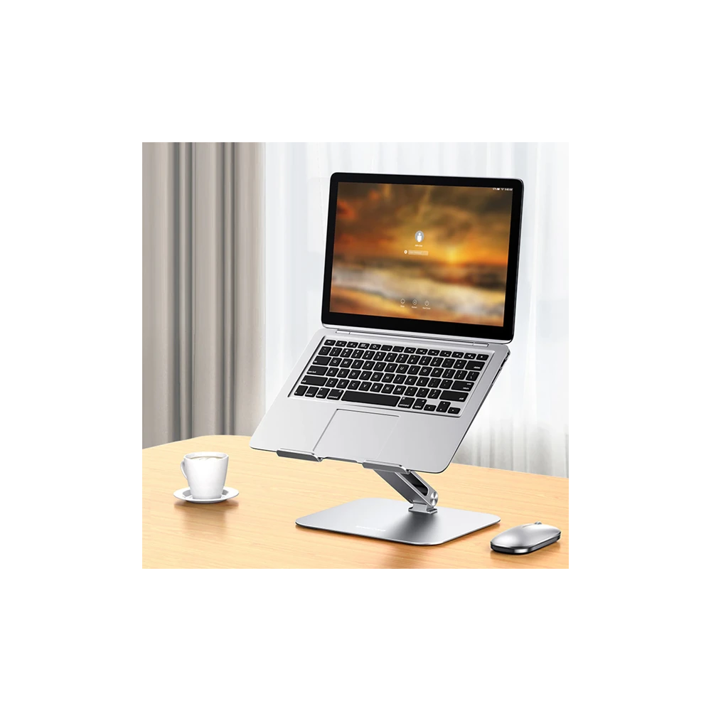 ALLY MC LS677 Premium Ayarlanabilir ve Katlanabilir Alüminyum Laptop-B