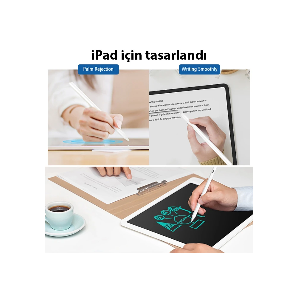 ALLY Universal Active Touch Kapasitif Stylus Tablet-Telefon Dokunmatik