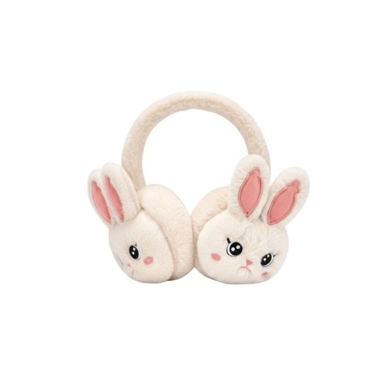 Peluş Tavşan Kulaklı Bluetooth Kulaklık Kablosuz Müzik ve TF Kart Dest