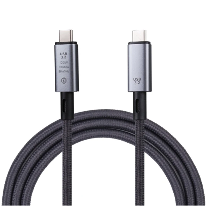 Ally USB 3.2 100W Type-C to Type-C 8K Görüntü-Data ve Ultra Hızlı Şarj