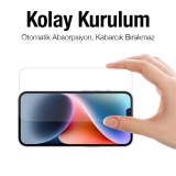 ALLY iPhone 14 6.1inç Tempered Kırılmaz Cam Ekran Koruyucu