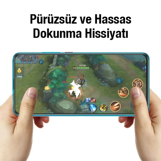 ALLY iPhone 14 6.1inç Tempered Kırılmaz Cam Ekran Koruyucu