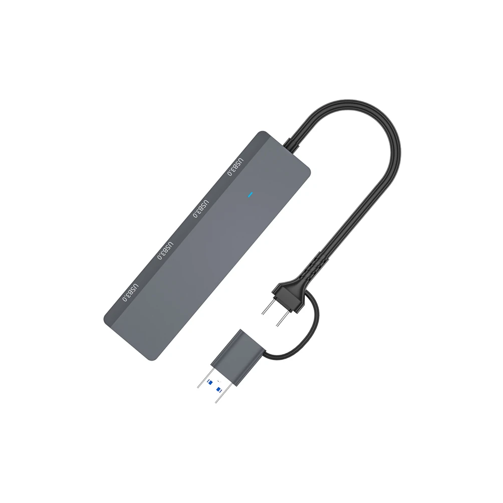 ALLY ADS-305D 4in1 USB/Type-C to 4X USB3.0 HUB Çoğaltıcı Çevirici Dönü