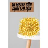 Fişli 10 Metre Günışığı Led Işık 3 Aydınlatma Modlu Dekoratif Ortam Ay