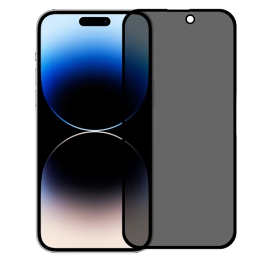 ALLY İPhone 14 Pro 6.1 3D Full Privacy Gizlilik Cam Ekran Koruyucu Ant