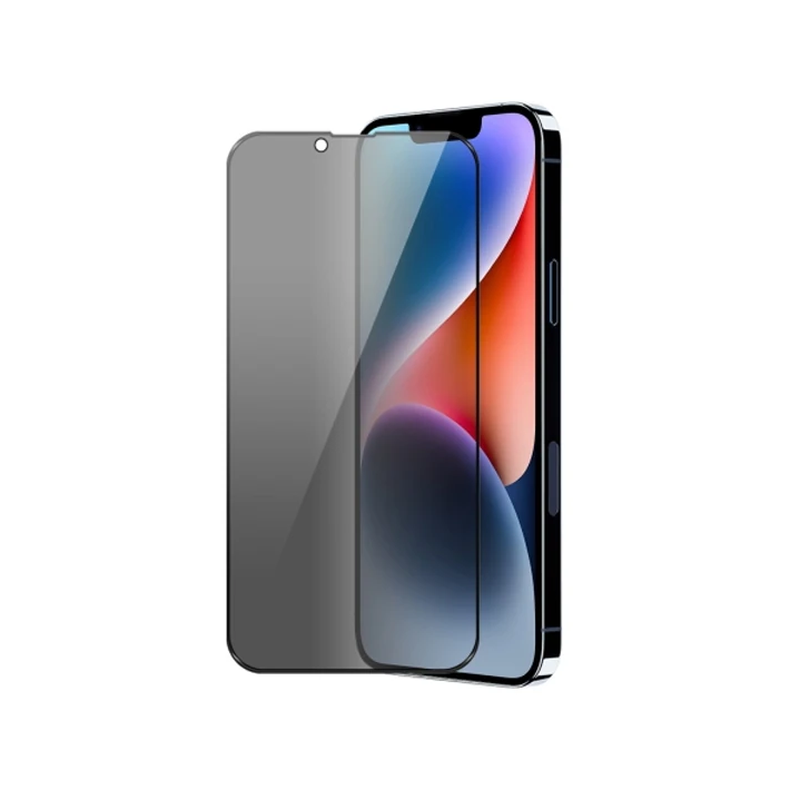 ALLY İPhone 14 Plus 6.7 3D Full Privacy Gizlilik Cam Ekran Koruyucu An