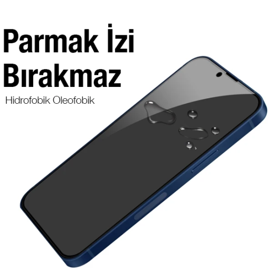 ALLY İPhone 14 Plus 6.7 3D Full Privacy Gizlilik Cam Ekran Koruyucu An