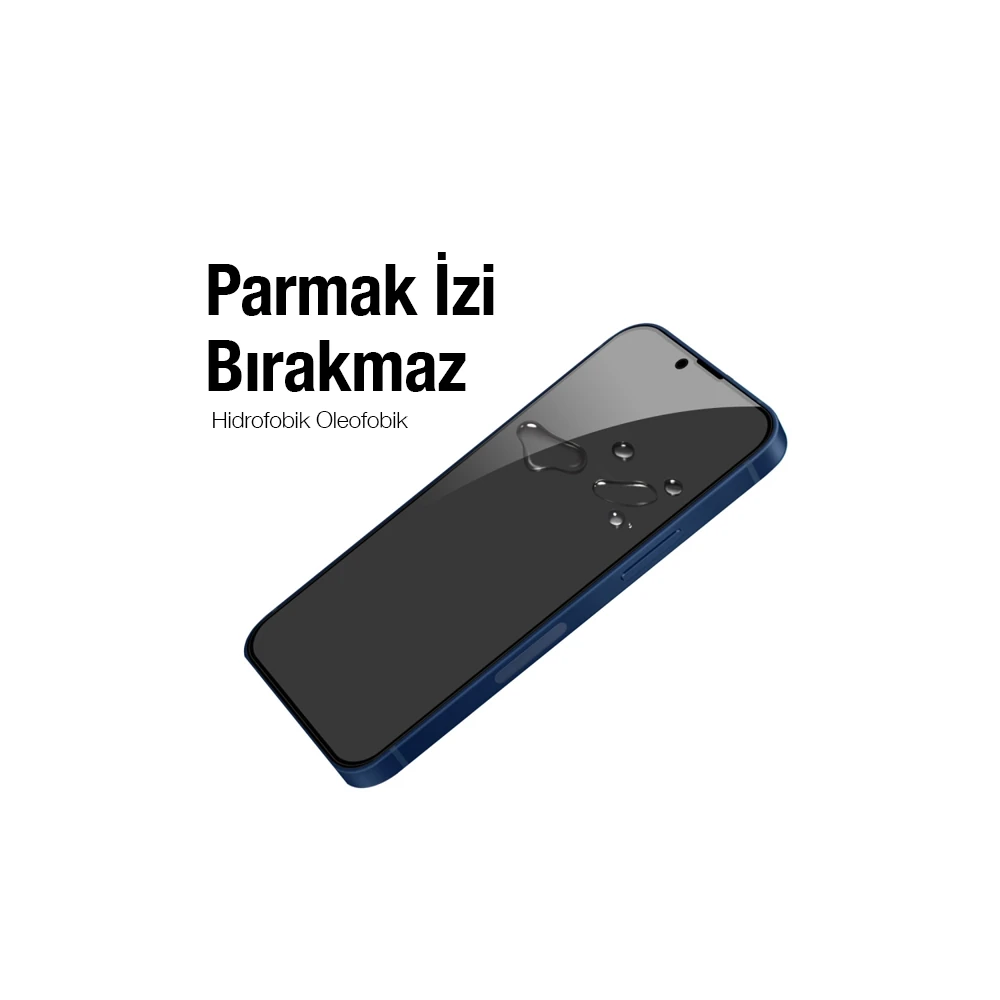 ALLY İPhone 14 Plus 6.7 3D Full Privacy Gizlilik Cam Ekran Koruyucu An