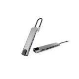 USB C Çoklu Port Adaptör HDMI USB Ethernet SD Kart Hub