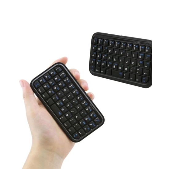 Mini Kablosuz Bluetooth Klavye USB Şarjlı Taşınabilir Klavye