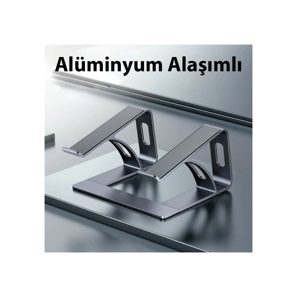 ALLY MC LS653 Premium Ergonomik Alüminyum Laptop-Bilgisayar Standı