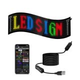 16x96 RGB LED Matrix Panel 60 cm Esnek Yapı Uygulama Kontrollü Kayan Y