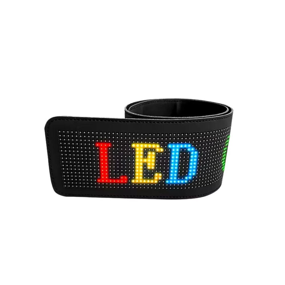 16x96 RGB LED Matrix Panel 60 cm Esnek Yapı Uygulama Kontrollü Kayan Y