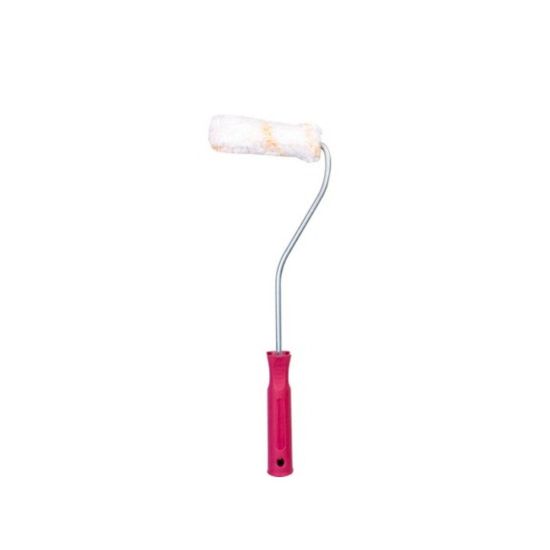 Mini Boya Rulo Seti 10 Cm Boya Fırçası 6 Adet Yedek Rulo Hediyeli Boya