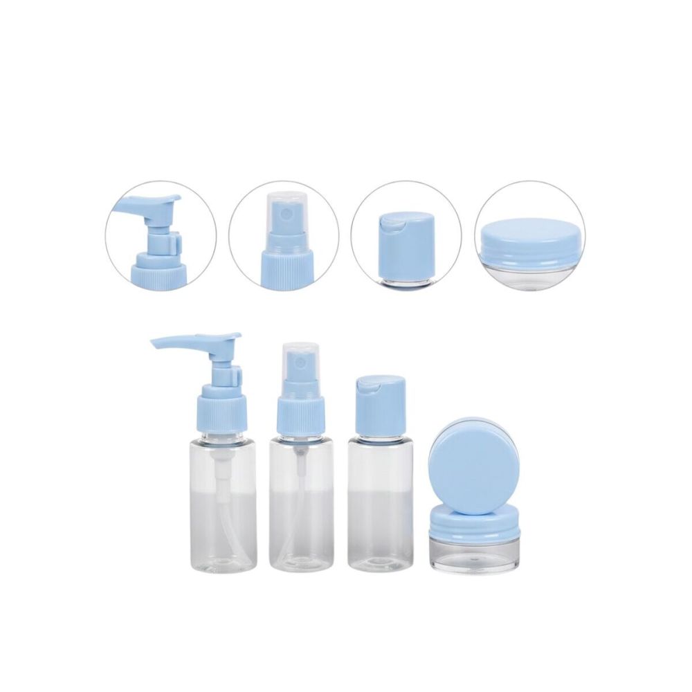 Taşınabilir 5 Parça Seyahat Kozmetik Seti 30 ml Sızdırmaz