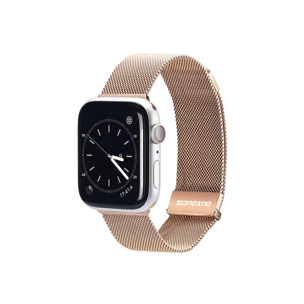 Dux Ducis Apple Watch 42/44/45MM için Milanese Premium Milano Loop Kay
