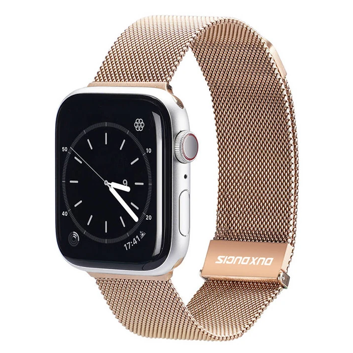 Dux Ducis Apple Watch 42/44/45MM için Milanese Premium Milano Loop Kay