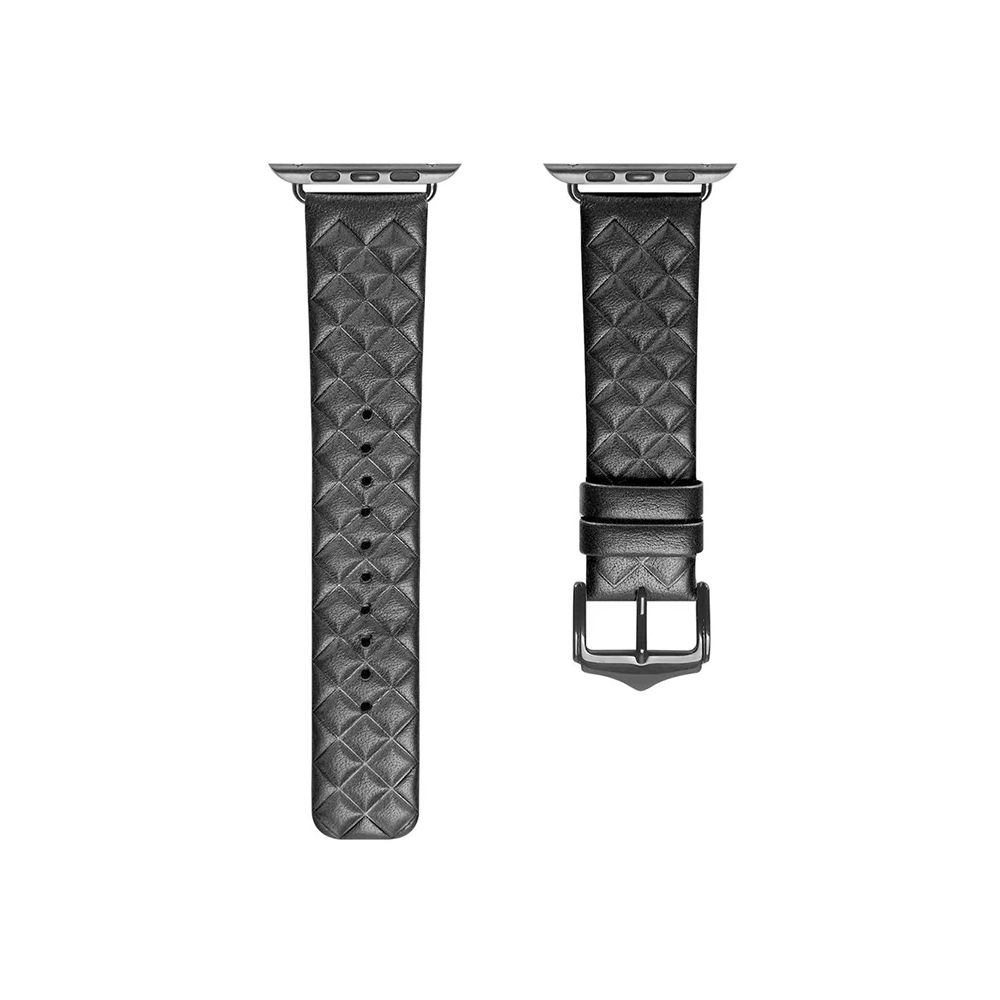 Dux Ducis Apple Watch 42/44/45MM için Enland Serisi Premium Deri Kayış
