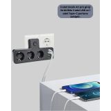 7 Portlu Çoklu Priz USB ve Type-C Girişli Akıllı Güç Ünitesi