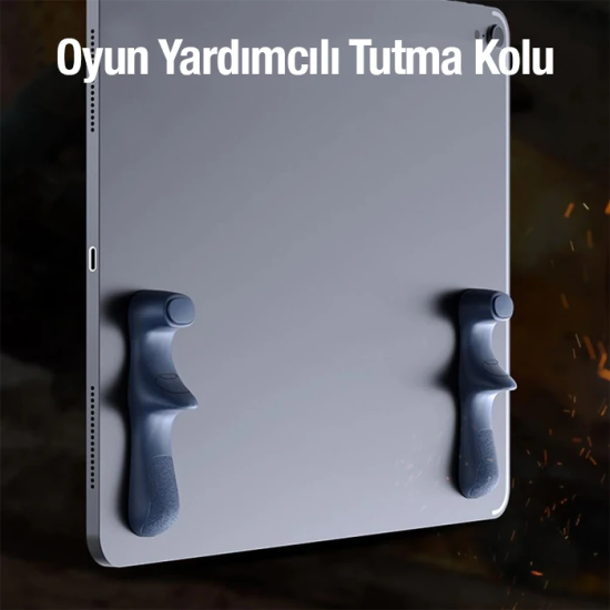 Memo PB02 2 Adet Tablet İçin Yapışkanlı Silikon Oyun Yardımcı Tutma Ko