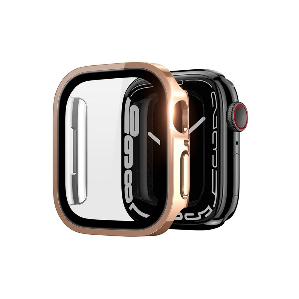 Dux Ducis Hamo Series Apple Watch 45mm için Hard PC Full Koruma Sert A