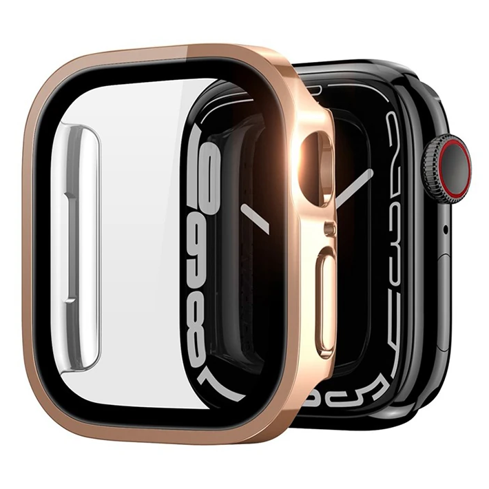 Dux Ducis Hamo Series Apple Watch 45mm için Hard PC Full Koruma Sert A