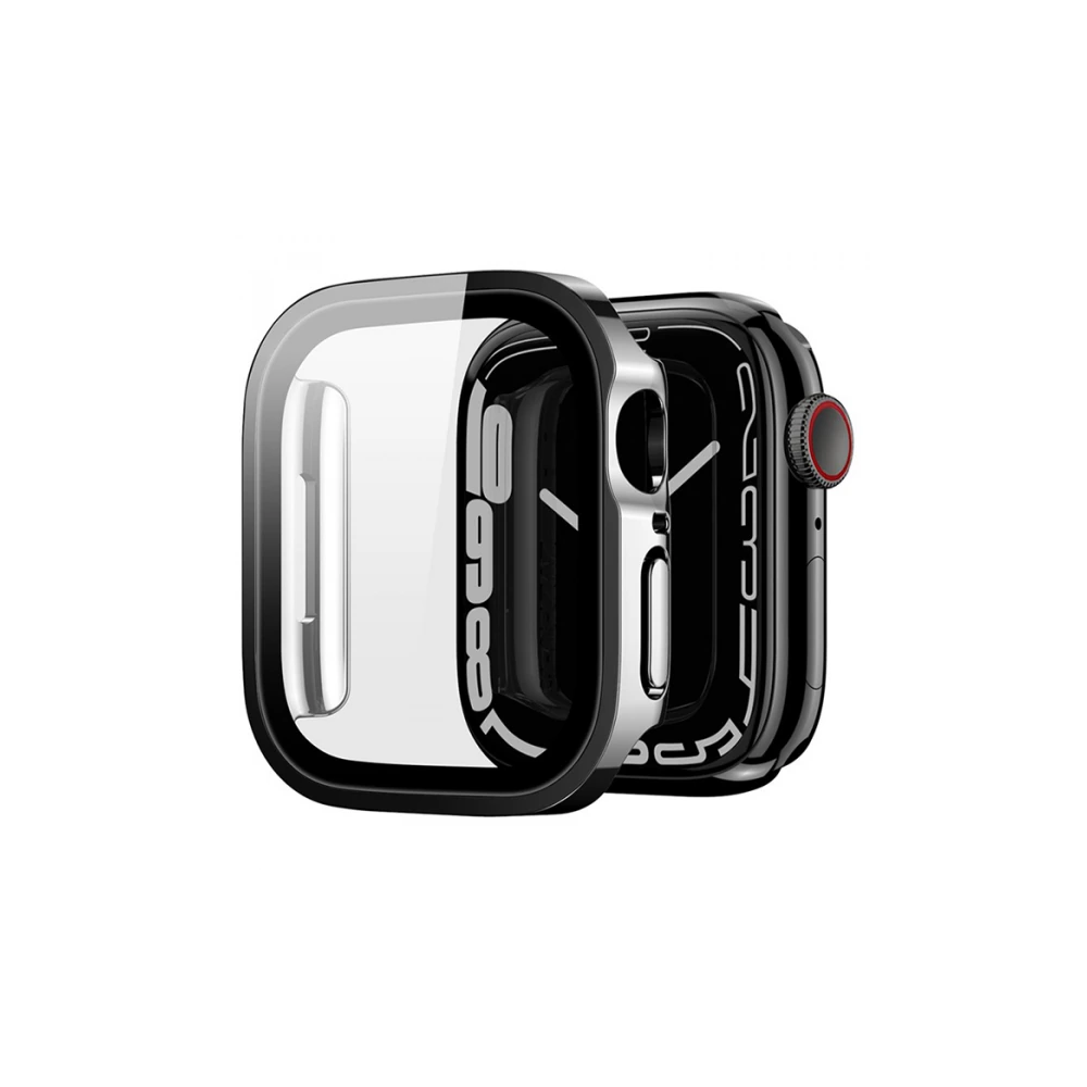 Dux Ducis Hamo Series Apple Watch 45mm için Hard PC Full Koruma Sert A