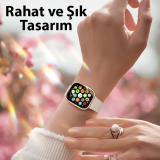 Dux Ducis Hamo Series Apple Watch 45mm için Hard PC Full Koruma Sert A