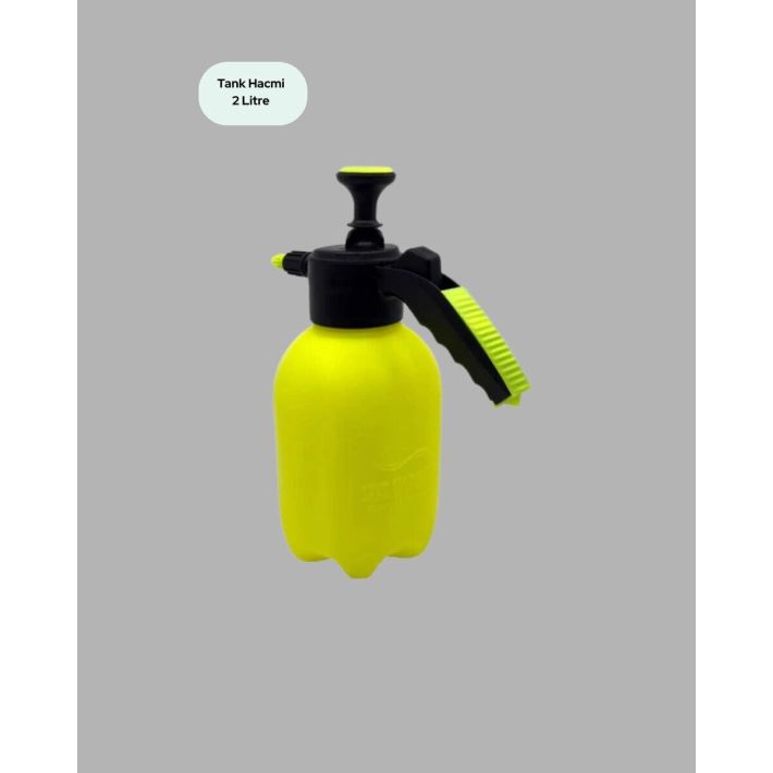 Basınçlı El Pompası 2 Litre Bakır Nozul Ayarlı Jet ve Dağınık Atım