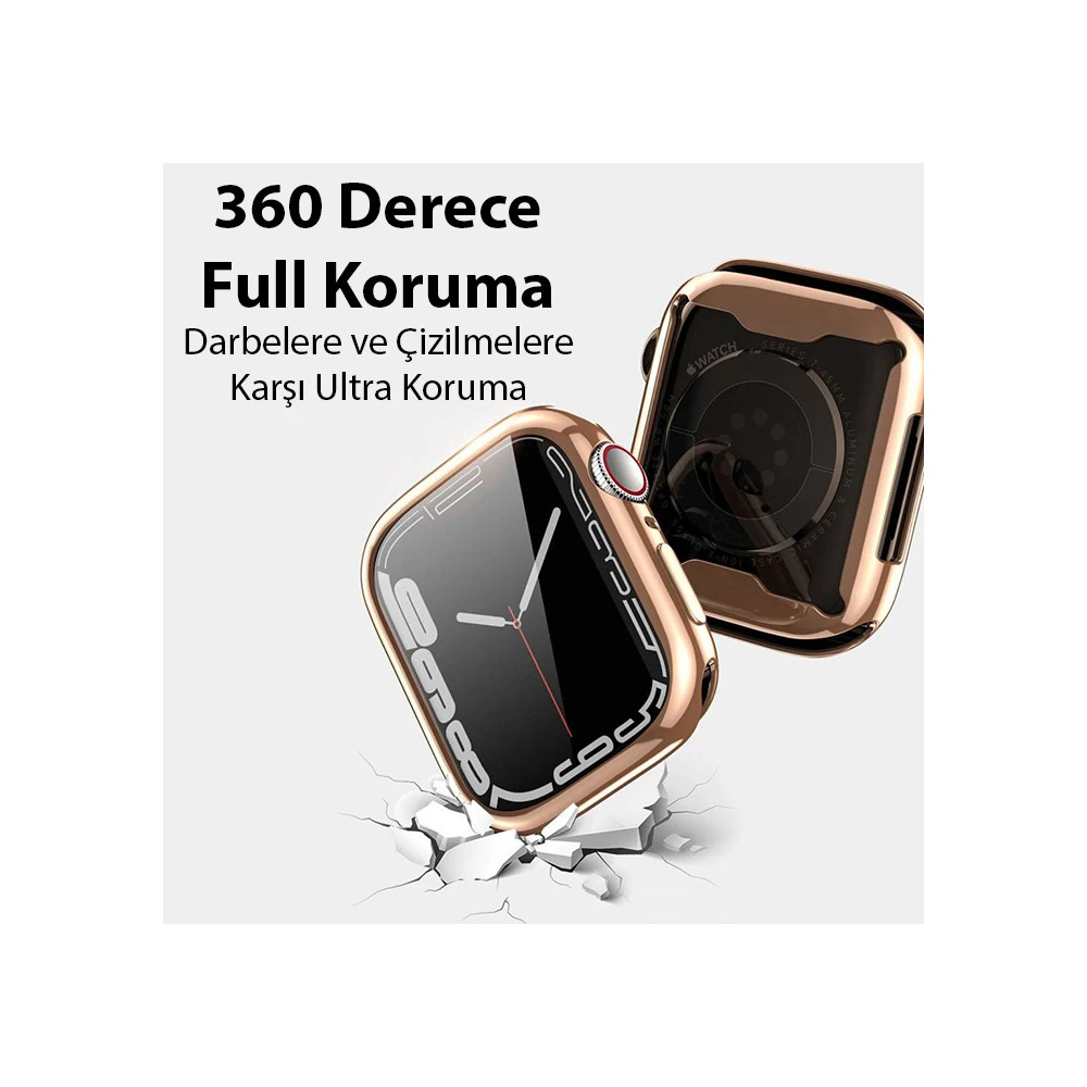 Dux Ducis Samo Series Apple Watch 45mm için Soft TPU Full Koruma Ultra