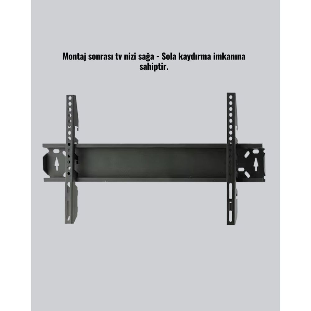 32-65” TV Duvar Askı Braketi 75 kg Kapasiteli Anti Statik Boya