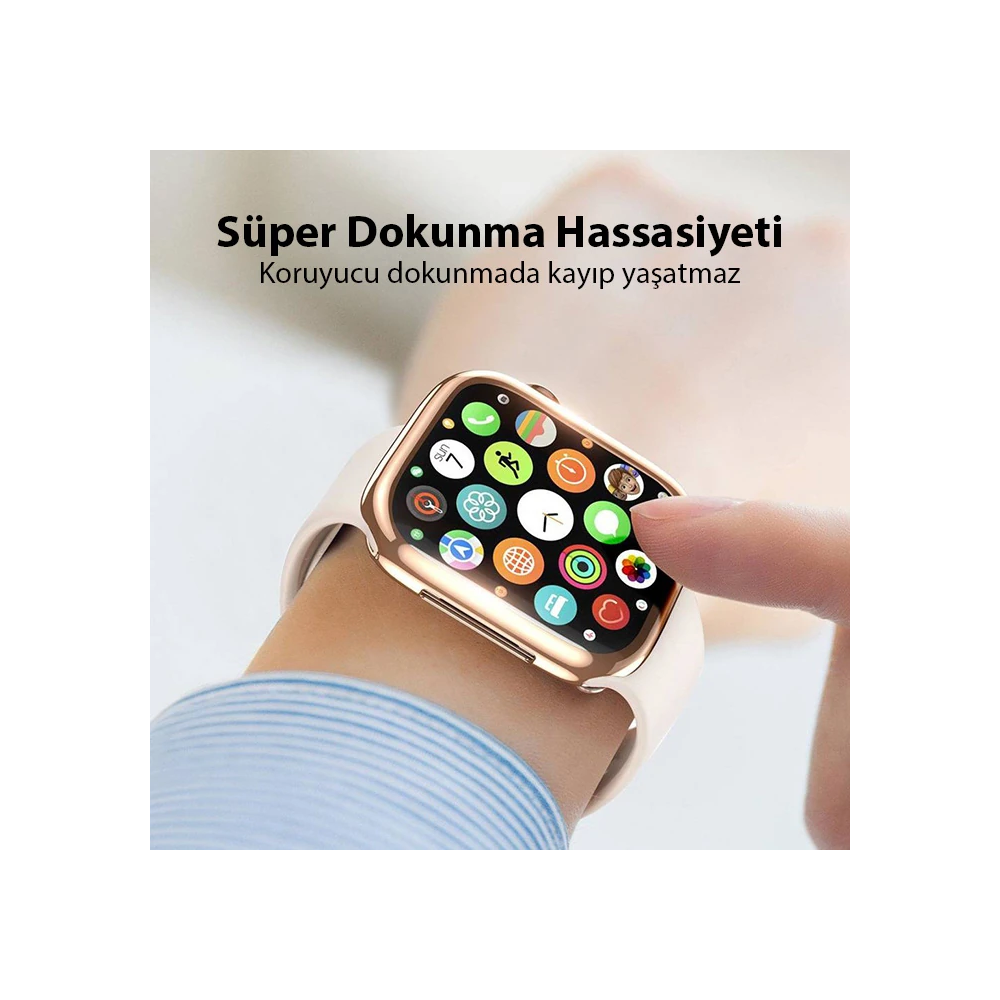 Dux Ducis Samo Series Apple Watch 45mm için Soft TPU Full Koruma Ultra