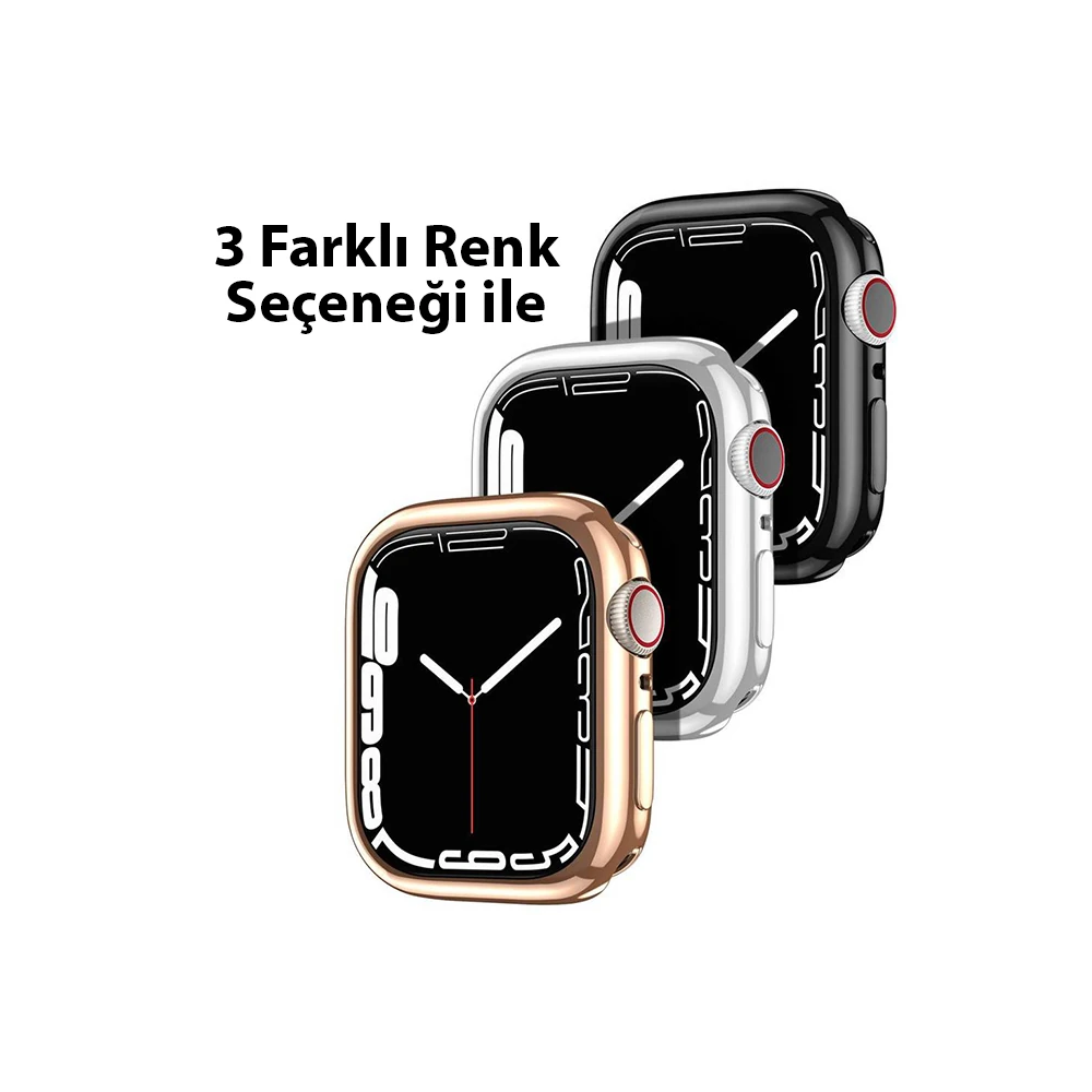 Ducis Samo Series Apple Watch 41mm için Soft TPU Full Koruma Ultra İnc