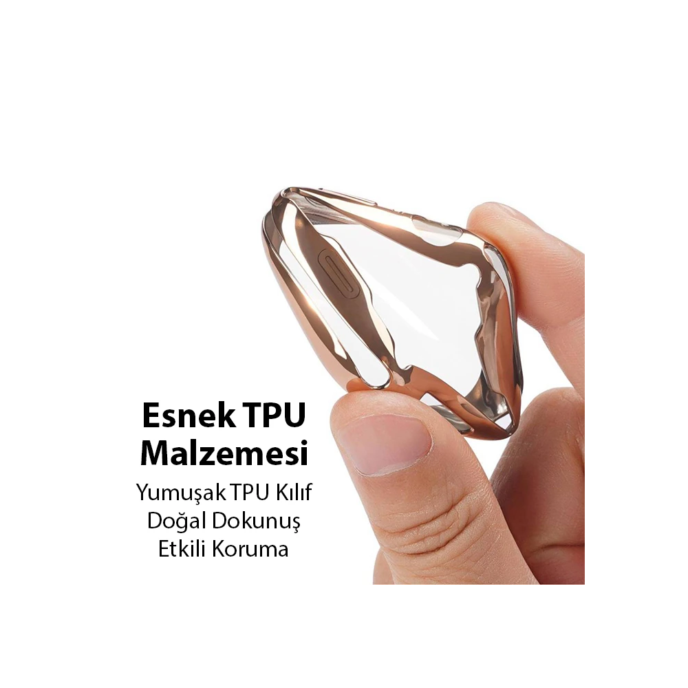 Dux Ducis Samo Series Apple Watch 45mm için Soft TPU Full Koruma Ultra