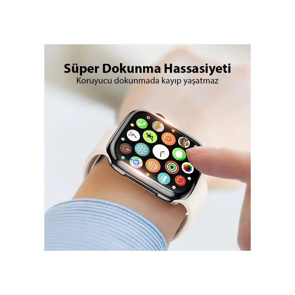 Ducis Samo Series Apple Watch 41mm için Soft TPU Full Koruma Ultra İnc