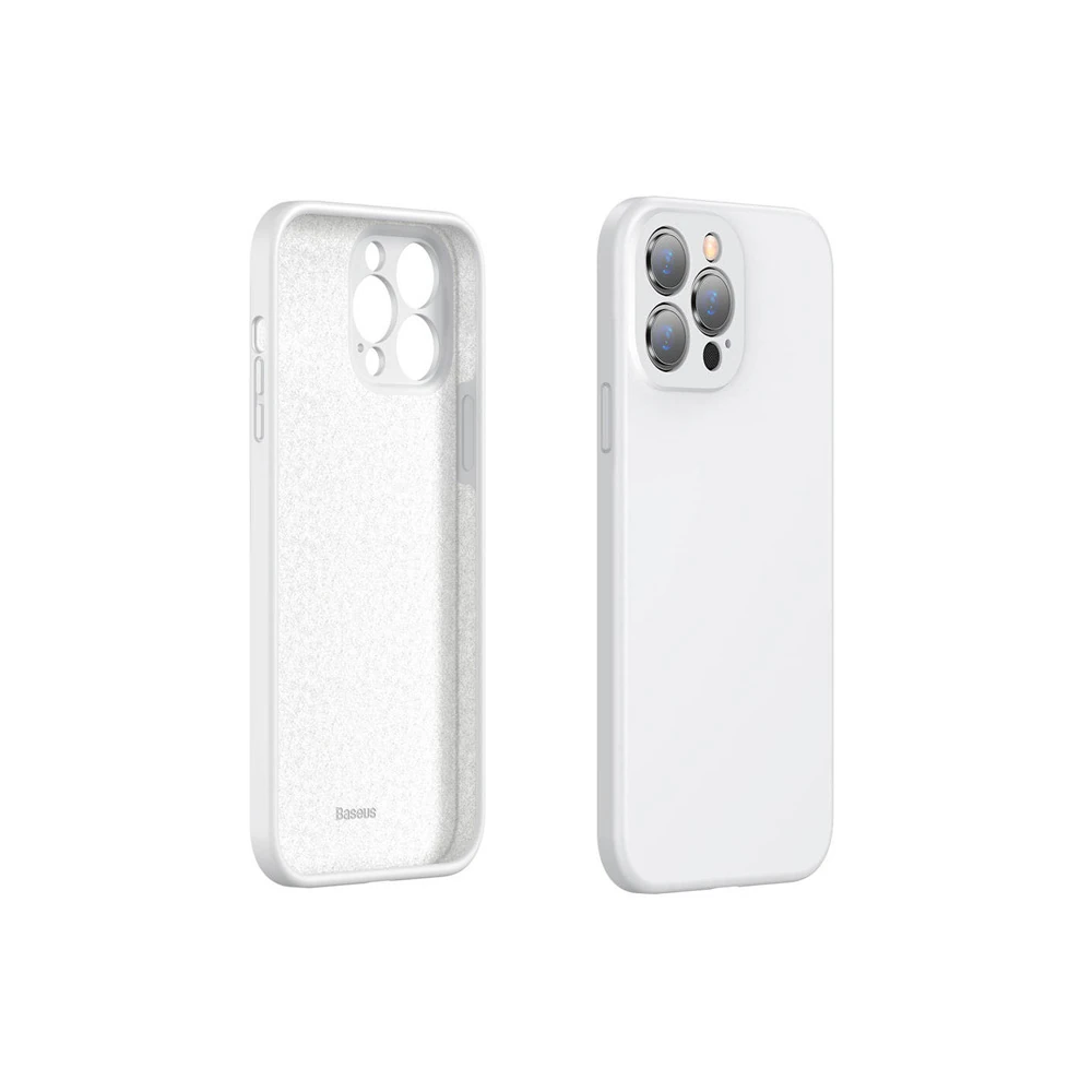 Baseus Liquid iPhone 13 Pro Kılıf Kamera Korumalı İçi Kadife Silikon K