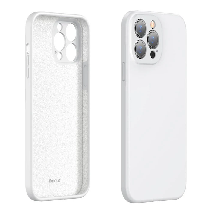 Baseus Liquid iPhone 13 Pro Kılıf Kamera Korumalı İçi Kadife Silikon K