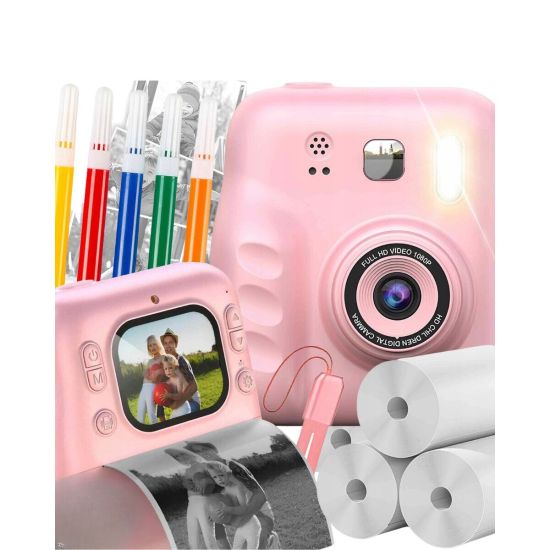 Çocuk Dijital Fotoğraf Makinesi Anında Baskı ve HD Video Kayıt Özellik