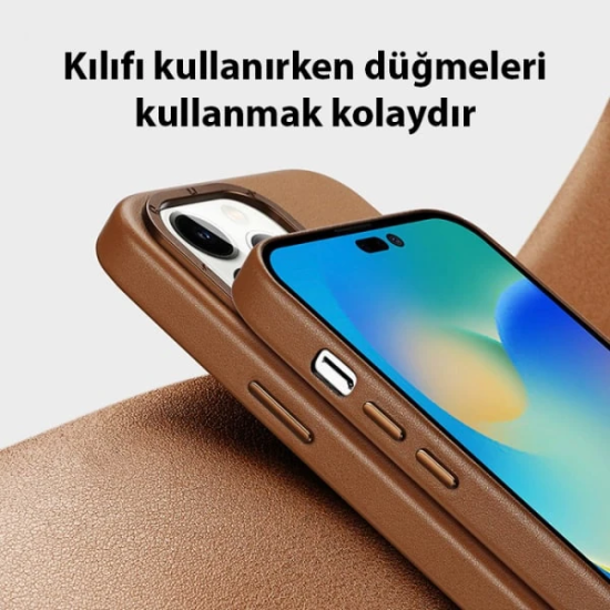 Dux Ducis Grit Series iPhone 14 Pro Max 6.7inç Premium MagSafe Uyumlu 