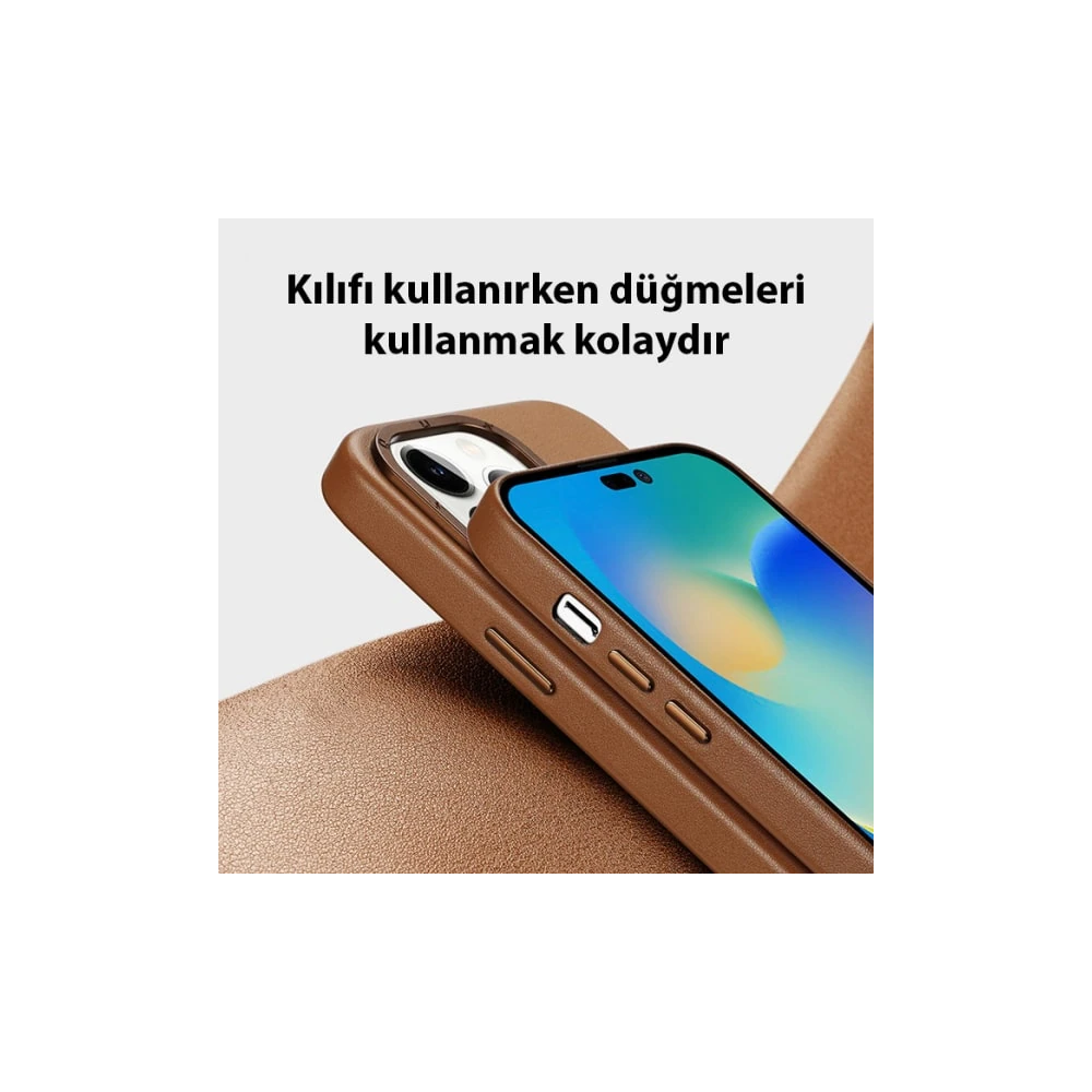 Dux Ducis Grit Series iPhone 14 Pro Max 6.7inç Premium MagSafe Uyumlu 