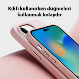 Dux Ducis Grit Series iPhone 14 Pro 6.1inç Premium MagSafe Uyumlu Kılı