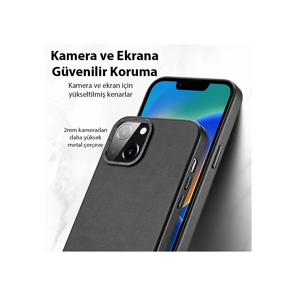 Dux Ducis Grit Series iPhone 14 6.1inç Premium MagSafe Uyumlu Kılıf