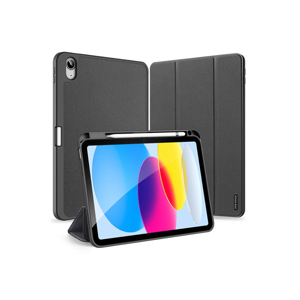 Dux Ducis iPad 10.9 2022 Kılıf Domo Series Kalem Bölmeli Mıknatıslı St