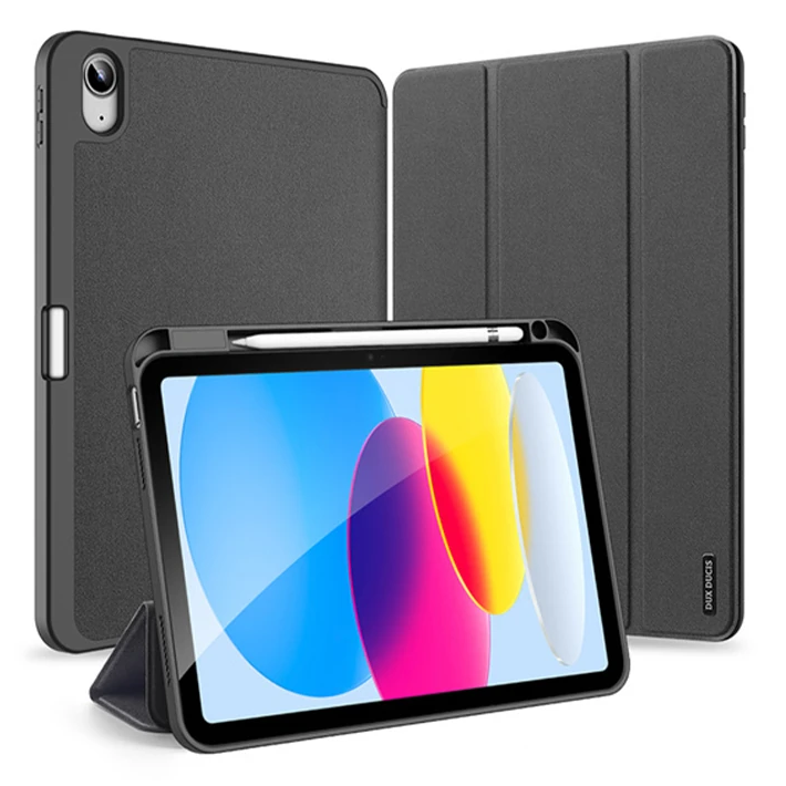 Dux Ducis iPad 10.9 2022 Kılıf Domo Series Kalem Bölmeli Mıknatıslı St