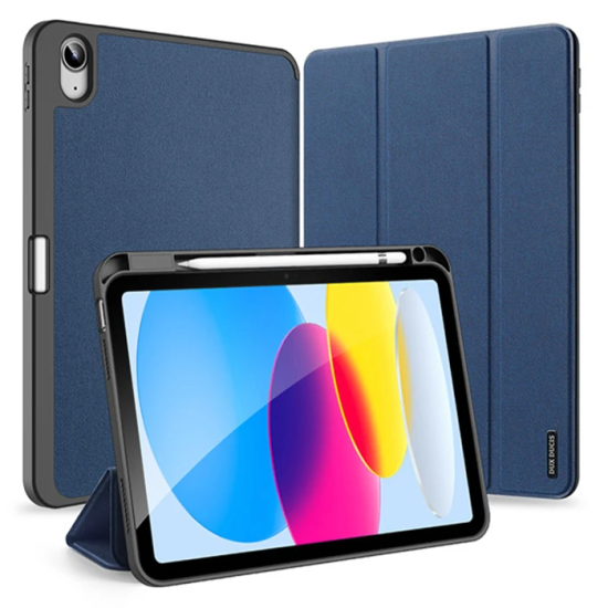 Dux Ducis iPad 10.9 2022 Kılıf Domo Series Kalem Bölmeli Mıknatıslı St